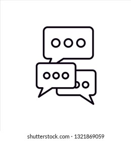 Outline Chat Icon