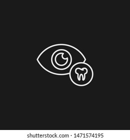 Outline checkup vector icon. Checkup illustration for web, mobile apps, design. Checkup vector symbol.