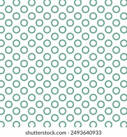 Outline Circle seamless pattern Background