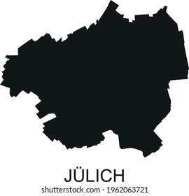 El perfil de la ciudad de Jülich.