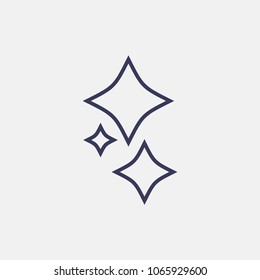 Outline clean icon illustration vector symbol