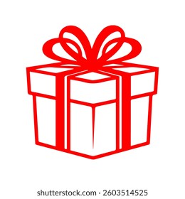 Outline Clip art in Gift Box