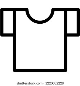 Outline clothes icon design