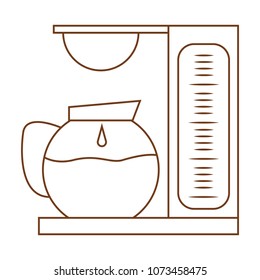 Outline coffee symbol