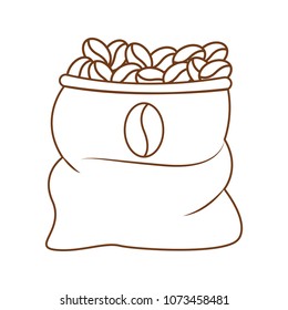 Outline coffee symbol