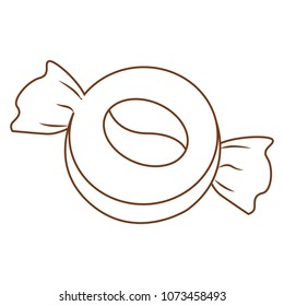 Outline coffee symbol