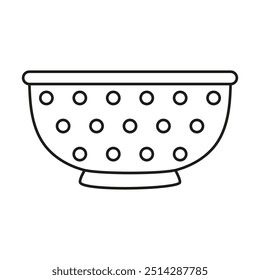 Umrisskolben einzeln Symbol, Küche und Kochzeile Symbol