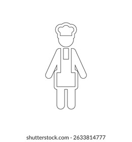 Outline Cookie Icon Line Design