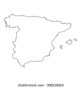 Outline of the country of Spain