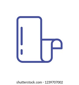 outline data script icon