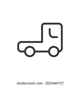 Diseño de esquema del icono automático. Símbolo premium para interfaz de usuario, aplicación y web. Objeto de trazo vectorial. Icono de línea automática perfecto.