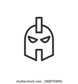 Outline design of hamlet icon. Premium symbol for UI, app and web. Vector stroke object. Perfect hamlet line icon.