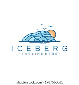 outline design of the iceberg