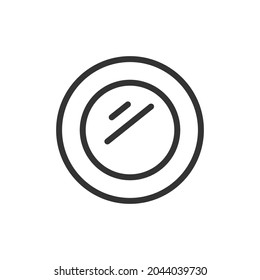 Outline design of photography icon. Premium symbol for UI, app and web. Vector stroke object. Perfect photography line icon.