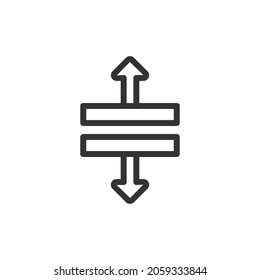 Outline design of text editor icon. Premium symbol for UI, app and web. Vector stroke object. Perfect text editor line icon.