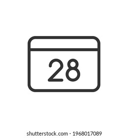 Outline design of thanksgiving day icon. Premium symbol for UI, app and web. Vector stroke object. Perfect thanksgiving day line icon.