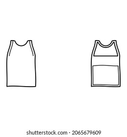 an outline design for a t-shirt