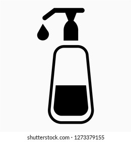 Outline dispenser pixel perfect vector icon