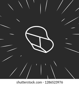 Outline doctor icon illustration isolated vector sign symbol