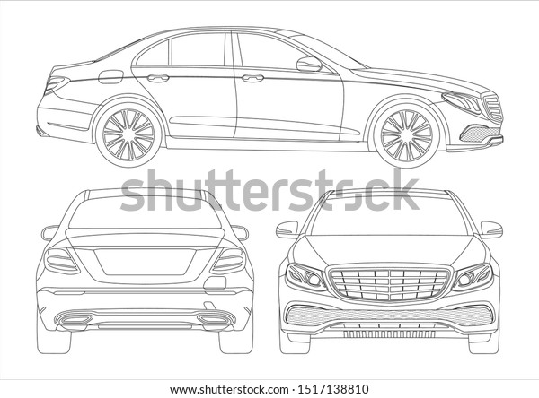 Dessin D Une Berline De Luxe Mercedes Benz Image Vectorielle De Stock Libre De Droits 1517138810 Dessin D Une Berline De Luxe Mercedes Benz Image Vectorielle De Stock Libre De Droits 1517138810