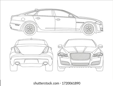 Car Drawing Shade - Successful Drawing - Joshua Nava Arts