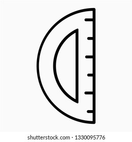 Outline drawing tools vector icon