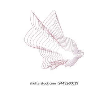 Outline Easter bunny greeting card. Hand drawn line continuous rabbit. Vector lettering, text, writing, phrase, quote, slogan. , print, banner, poster, postcard.Easter bunny set in simple 5555555