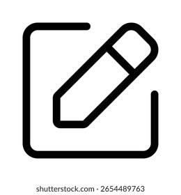 Icono de edición de esquema para modificar, cambiar o Actualizar de contenido