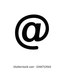 outline email icon - contacts message send letter symbol