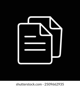 LOGOTIPO DE ARCHIVOS DE ESQUEMA EN FONDO NEGRO