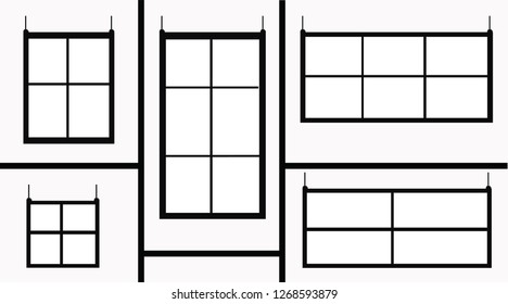 outline flat style isolated on - Vector 