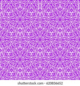 outline floral on sacred geometry pattern on color background. vector illustration. for design invitation, wallpaper, fabric