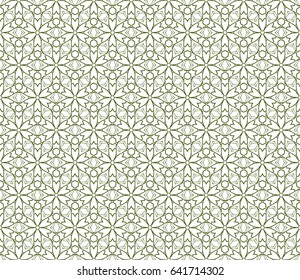 outline floral on sacred geometry pattern. vector illustration. for design invitation, wallpaper, fabric