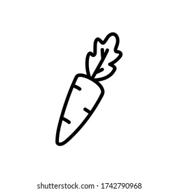 Vector de iconos de restricción de contorno fresco