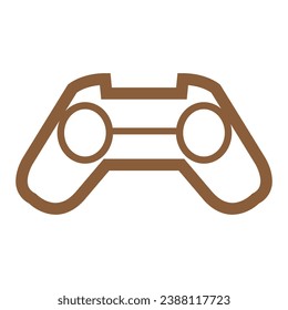 Outline game icon and vector