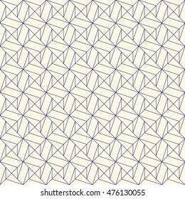 Outline geometric abstract background. Seamless pattern with polygons mosaic.. Can be used for textile print, page fill. Vector illustration