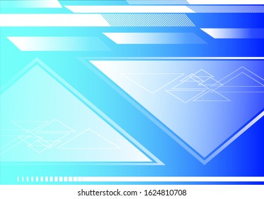 Outline Geometric Background. Backdrop for presentation design. Cyan base for website, print, base for banners, wallpapers, business cards, brochure, banner, calendar, graphic art. EPS 10