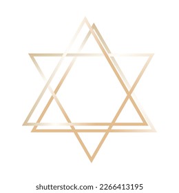 outline with gold color art stroke for wedding frame and invitation