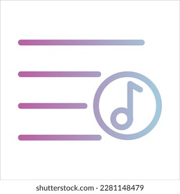 OutLine Gradient Icon Logo Ilustration Vektor Isolate, Networking and Technology Icon - Set.Suitable for web Design,Logo,App