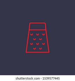 Outline grater icon.grater vector illustration. Symbol for web and mobile