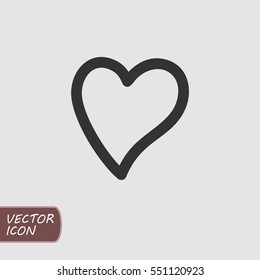 outline heart icon