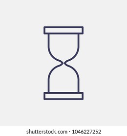 Outline Hourglass icon illustration vector symbol
