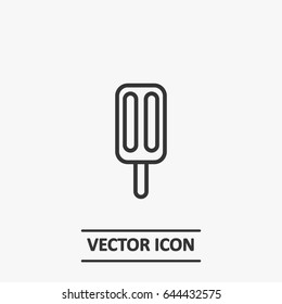 Outline ice cream  icon illustration vector symbol