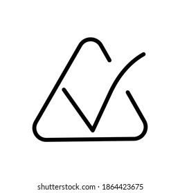 Outline Icon of Approve. Elements For Mobile Concept And Web Apps. Thin Line Vector Icons For Website Design And Development, App Development. Premium Quality