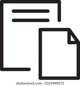 outline icon author clipboard text