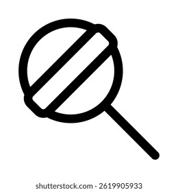 Outline icon of bakery or dessert