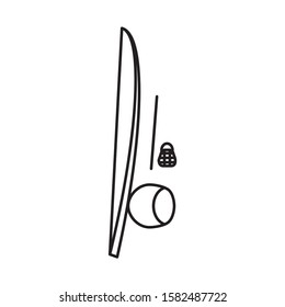 Outline icon Berimbau. Berimbau is a traditional musical instrument from Brazil that is used in Jogo or in Capoeira.