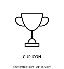 Outline icon with cup drawing.