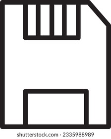 outline icon editor floppy save
