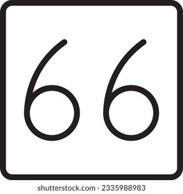 outline icon end quote text